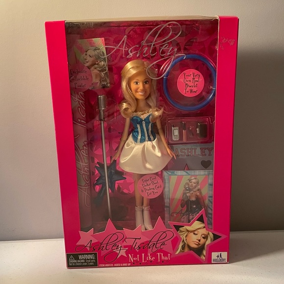 New Ashley Tisdale 2008 Not Like That Doll Singer Fashion